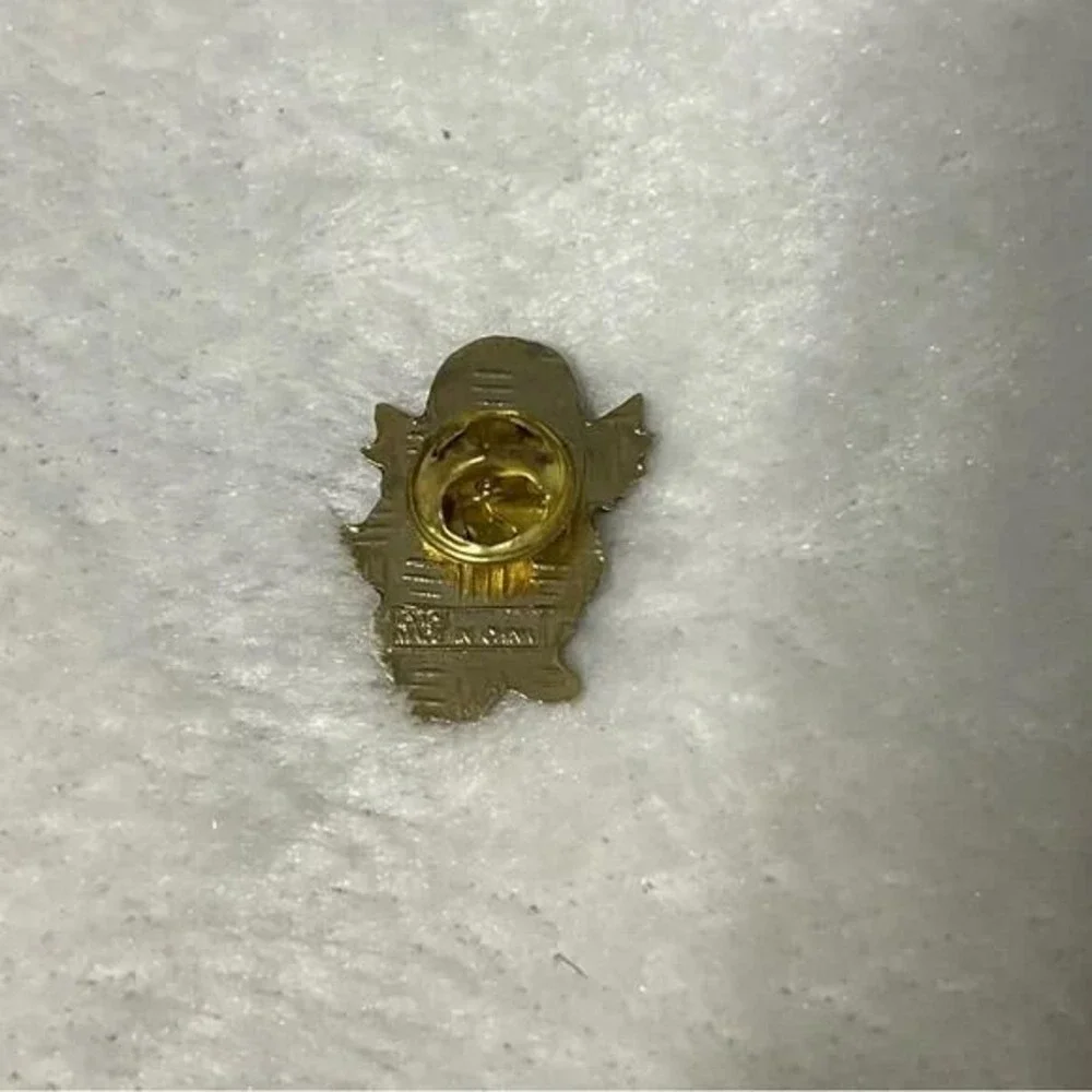 Alaska Mother Child Angel Eskimos Vintage Lapel Vest Hat Pin A27
